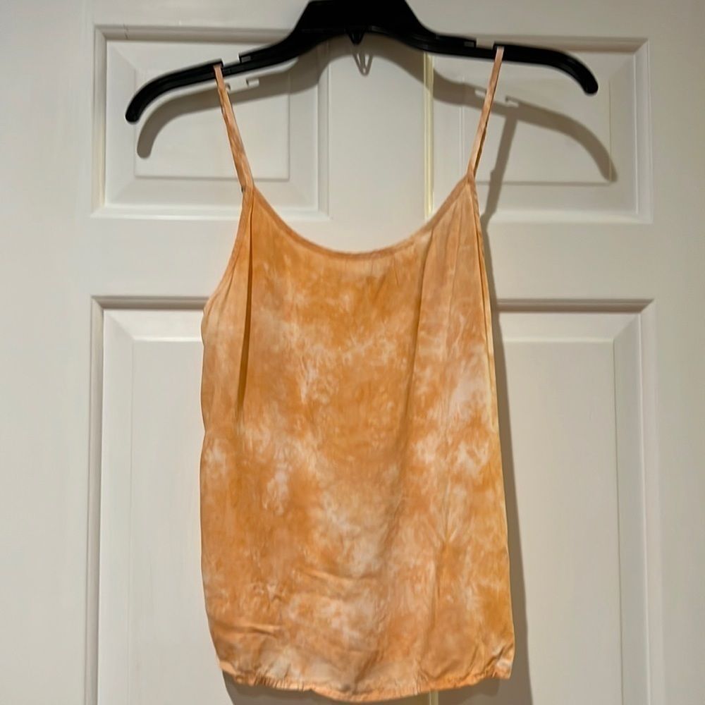 Lacausa Tie dye rayon cami